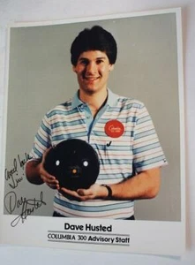Dave Husted Pro Bowler Autographed Hand Signed Inscribed Color Photograph 300 -- - Picture 1 of 1