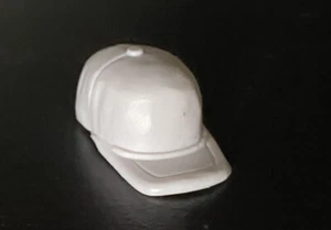 WWE White Baseball Cap Hat Accessory Mattel Jakks Figure Prop 1/12 A3 - Picture 1 of 1