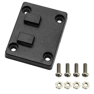 Adaptador de montaje de AMPS estrecho horizontal macho doble T-Tab a 4 orificios con tuercas y pernos - Imagen 1 de 1