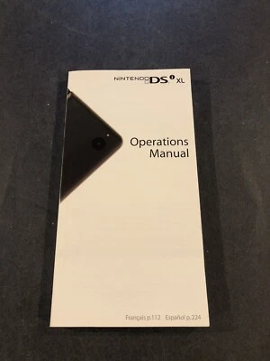 Manual de instrucciones 3ds XL solamente Foto 1 de 4