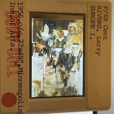 Larry Rivers "Europa I" 35mm Color Slide. Pop Art Foto 1 de 3