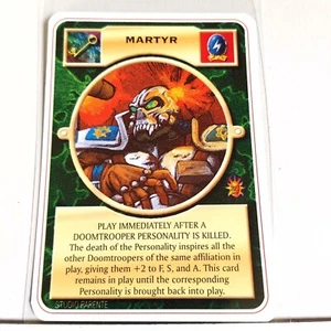 DOOMTROOPER CCG (GOLGOTHA)-- MARTYR --NM / MINT - Bild 1 von 1