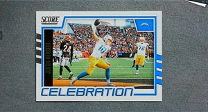 2022 Score Celebration #C-JH Justin Herbert Chargers - Picture 1 of 2