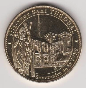 2009 COIN TOKEN MEDAILLE SOUVENIR A-B -- 22 220 SANCTUAIRE DE SAINT YVES N°1 - Picture 1 of 2