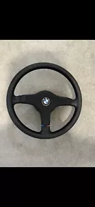 Genuine Bmw E30 M Tech 1 Steering Wheel 385mm - Picture 1 of 5