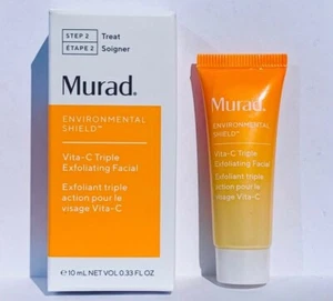 MURAD Vita-C Triple Exfoliating Facial 10ml (Sample Size) - Triple Action Clean - Picture 1 of 4