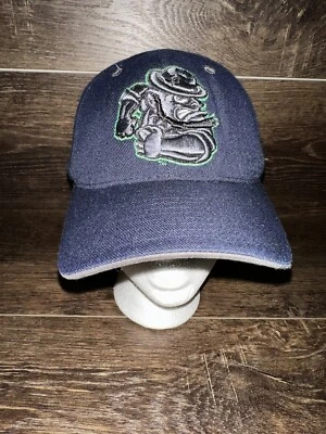 Vintage Notre Dame Fighting Irish Hat Cap Fitted 7 Blue Zephyr ND Authentic - Image 1 of 4