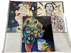 Bam Box Exclusive 8x10 Prints Big Lebowski, American Psycho & Ernest Christmas - Picture 1 of 4