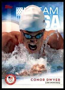 2016 TOPPS US OLYMPIC TEAM CONOR DWYER SWIMMING #24 - Picture 1 of 2
