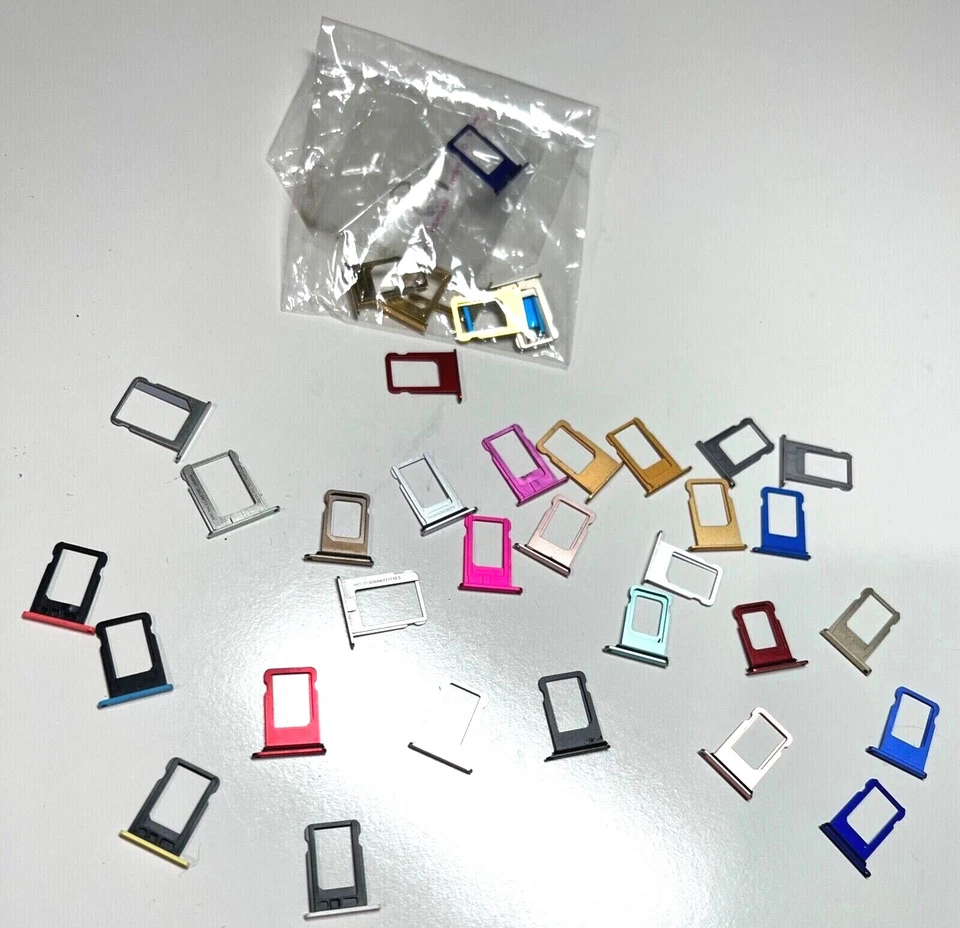 Porta-Cartão SIM Bandeja Sim Original Genuíno Para iPhone 4 5 5C 5S 6 6s 7 Plus - Imagem 1 de 1