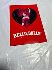 HELLO DOLLY Carolee Carmello  ON BROADWAY PROGRAM BOOK !! BRAND NEW,. 