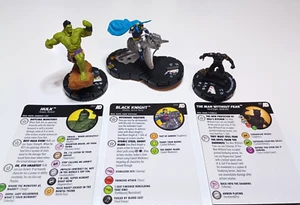 Heroclix: Avengers Defenders - Hulk #052, Black Knight #066, Man without Fear - Picture 1 of 2