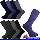 Men's Non elastic Diabetic wool blend luxury thermal socks size 6-11