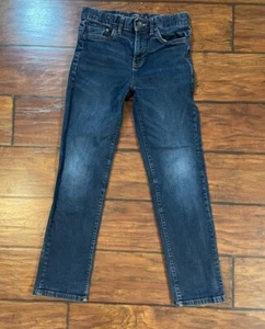 Lucky Brand Classic Straight Denim Jeans Adjustable Waist Blue Size 14 Youth Boy - Picture 1 of 12