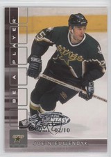 2001-02 ITG Be A Player Memorabilia All-Star Fantasy /10 Joe Nieuwendyk #287 HOF