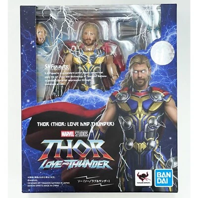Figura de acción BANDAI S.H.Figuarts MARVEL THOR LOVE AND THUNDER THOR Japón nueva Foto 1 de 4