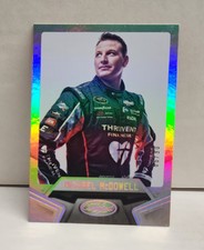 MICHAEL MCDOWELL 2016 Certified MIRROR SILVER ~ #'d /99 ~ NASCAR ~ damage