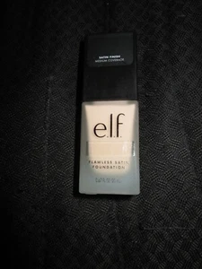 ELF e.l.f Flawless Satin Foundation 130 SNOW .67 fl oz - Sealed & Authentic - Picture 1 of 2