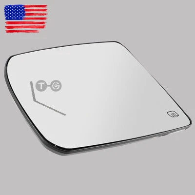 Espejo retrovisor de vidrio térmico lado del conductor para Toyota Sequoia 2008-2016 Tundra 2007-2021 Foto 1 de 4