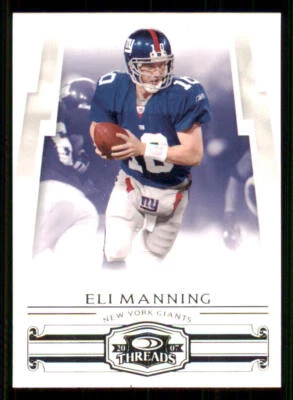 2007 Donruss Threads #108 Eli Manning - Image 1 of 2