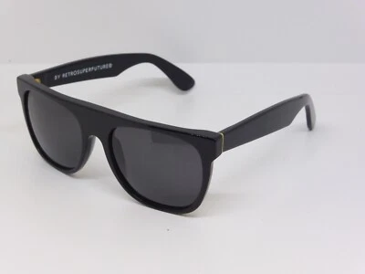 RETROSUPERFUTURE 036 Black w/Grey lenses Sunglasses - Immagine 1 di 4