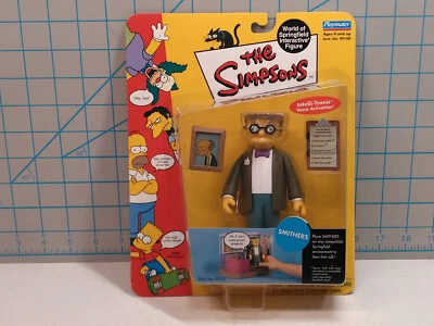 Figura Simpsons World Of Springfield Smithers, Playmates 2000 Foto 1 de 4