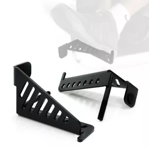 2PCS Foot Pegs Rest Pedal Exterior Doorless Highway For Jeep Wrangler JK 2017-18 - Bild 1 von 7
