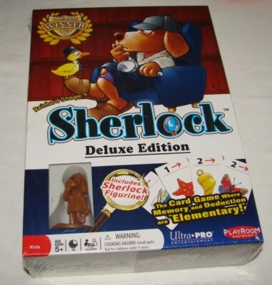 Reinhard Staupes Sherlock Deluxe Edition Card Game Memory Deduction  - Image 1 of 2