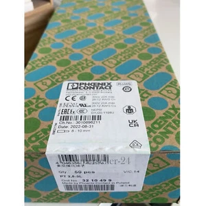 50 PIEZAS Nuevo PHOENIX 3210499 PT2.5-3L UPS Transporte ENVÍO RÁPIDO - Imagen 1 de 2