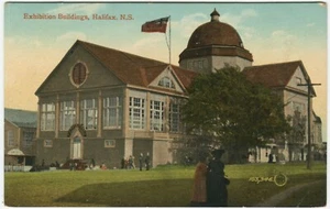 EXHIBITION BUILDINGS, HALIFAX, NOVA SCOTIA - Canada Postcard - Picture 1 of 2