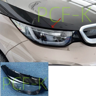 For BMW I3 2014-2021 Right Side Headlight Lens Cover+Sealant Glue Foto 1 de 4