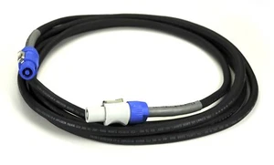 Whirlwind NAC3-050 AC Powercon Power Cable NAC3FCA to NAC3FCB 50ft Handwired USA - Picture 1 of 3