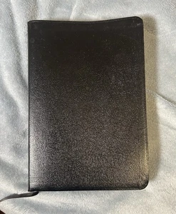 GNT Student Bible 2002 Zondervan Black Bonded Leather Softcover Yancey Stafford - Picture 1 of 13