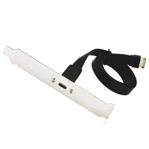 Usb 3.1 Typ C Frontpanel-Header-Verlängerungskabel, Typ E zu Usb 3.1 Typ C-2565 - Bild 1 von 6