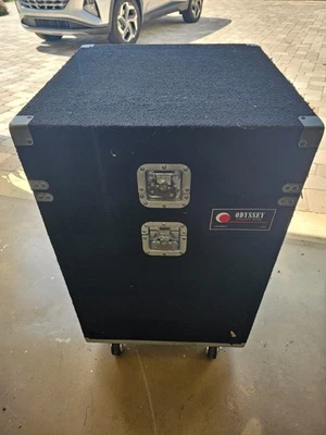 Odyssey Space Rack Case with Slant Mixer Top and Casters -DJ Pro Audio - Image 1 of 4