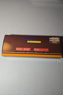 Märklin Z Scale 82367 DB Cargo Container Freight Car Set in Box – Mini-Club - Image 1 of 4