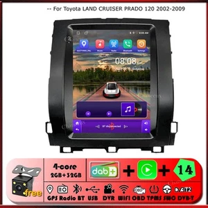 Unità di testa 9,7" Android14 radio GPS SATNav DAB per Toyota LAND CRUISER PRADO 02-09 - Foto 1 di 12