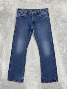 Jeans Levis 517 Para Hombre 33x30 Azul Bootcut Denim Cremallera Mosca Clásico Recto Rojo Pestaña - Imagen 1 de 13