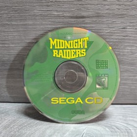 Midnight Raiders (Sega CD, 1994) Disc Only - Tested - Working