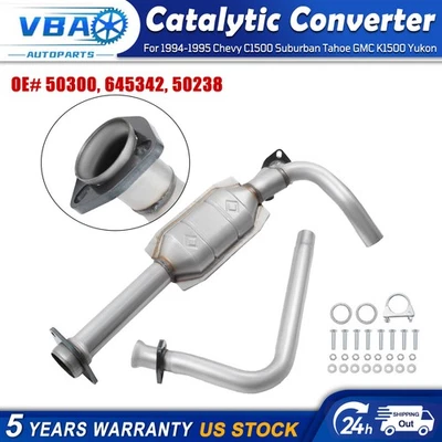 For 1994-1995 Chevy C1500 Suburban Tahoe GMC K1500 Yukon Catalytic Converter EPA Foto 1 de 4