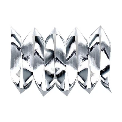 Nastro in plastica GIROTORTA da Pasticceria - colore ARGENTO lucido 10 metri - Immagine 1 di 4