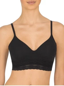 Natori 723154 Bliss Perfection Contour Soft Cup Bra 34C Black - Picture 1 of 5