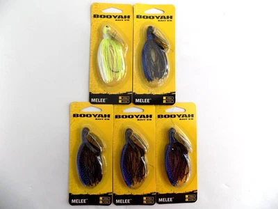BOOYAH MELEE 3/8 & 1/2 oz.  - 5 LURES - #630i - Image 1 of 4