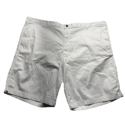 ¡Nuevo! Bermudas blancas Saddlebred grandes y altas cómodas flexibles 48 W para hombre Foto 1 de 4