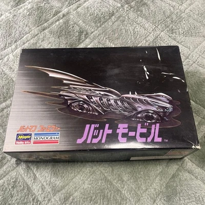 Hasegawa Batmobile scala 1/25 kit modellino in plastica Batman smontato - Immagine 1 di 4