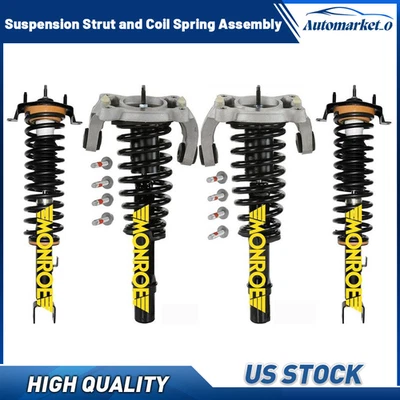 Puntales delanteros traseros con muelles helicoidales para Chrysler Sebring 2001-2006 2,4 L Foto 1 de 4