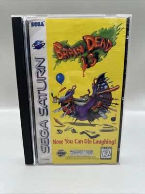 BrainDead 13 Sega Saturn CIB with Reg Card Tested - Image 1 of 4
