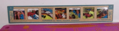 Diapositiva proyectora Kenner Give A Show 1966 vintage #1 Superman Race Against Danger Foto 1 de 4