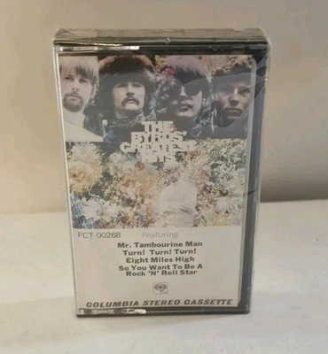The Byrds Greatest Hits Cassette Tape Sealed Columbia PCT 00268 Vintage - Image 1 of 4