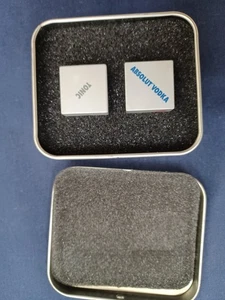 VINTAGE ABSOLUT WODKA DRINK WÜRFEL IN ORIGINAL DOSE SUPER COOL - Bild 1 von 4